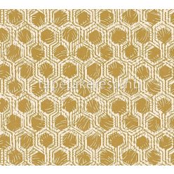   Architects Paper Alpha vlies anyagú arany, fehér színű geometriai modern tapéta