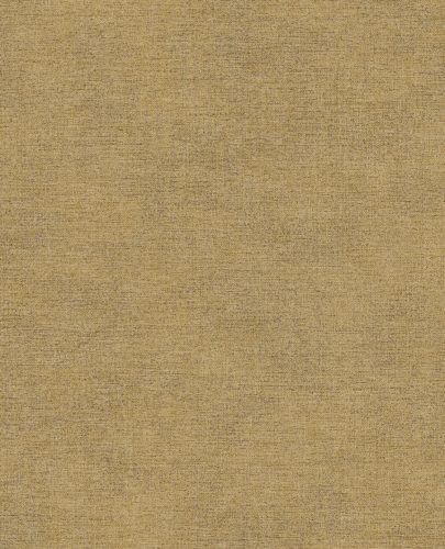 Eijffinger Unify vinyl, vlies anyagú mustársárga színű textilhatású, egyszínű modern tapéta