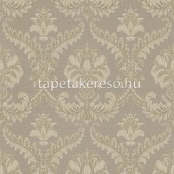   Cristiana Masi Tradizioni vlies, vinyl anyagú homok, beige, csillámos színű barokk, textilhatású klasszikus tapéta