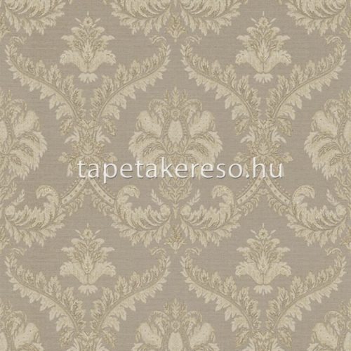 Cristiana Masi Tradizioni vlies, vinyl anyagú homok, beige, csillámos színű barokk, textilhatású klasszikus tapéta