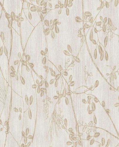 Eijffinger Emerald vinyl, vlies anyagú beige, barna színű növényes modern, natural tapéta