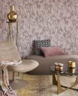 Eijffinger Emerald vinyl, vlies anyagú lila színű növényes modern, natural tapéta