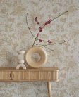 Eijffinger Emerald vinyl, vlies anyagú beige, okker színű szövethatású, növényes modern, natural tapéta