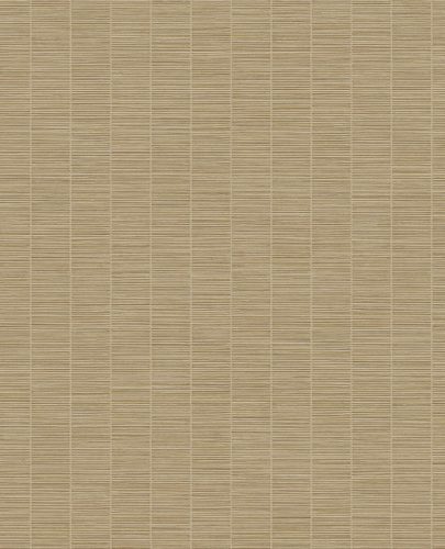 Eijffinger Emerald vinyl, vlies anyagú barna színű vonalas, struktúrált, egyszínű modern, natural tapéta