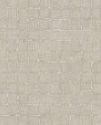 Eijffinger Emerald vlies anyagú beige színű egyszínű, szövethatású, kockás modern, natural tapéta