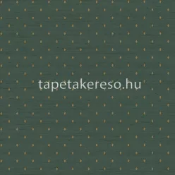   Cristiana Masi Tradizioni vlies, vinyl anyagú zöld, barna színű geometriai, textilhatású klasszikus tapéta