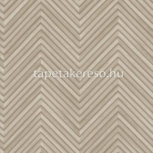 Marburg Travertino vlies, vinyl anyagú barna színű chevron, famintás, 3d modern, natural tapéta