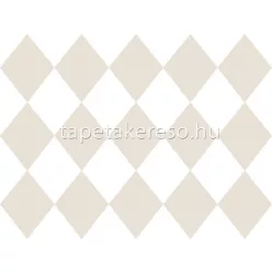   ICH Oh LaLa papír anyagú törtfehér, barna színű geometriai gyerek tapéta