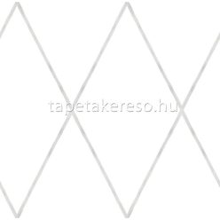   ICH Oh LaLa papír anyagú fehér, szürke színű geometriai gyerek tapéta