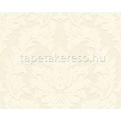   Architects Paper Castello vlies, flock anyagú vajszínű, fehér színű csíkos modern tapéta