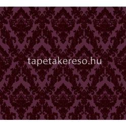   Architects Paper Finest vlies, flock anyagú bordó színű barokk klasszikus tapéta