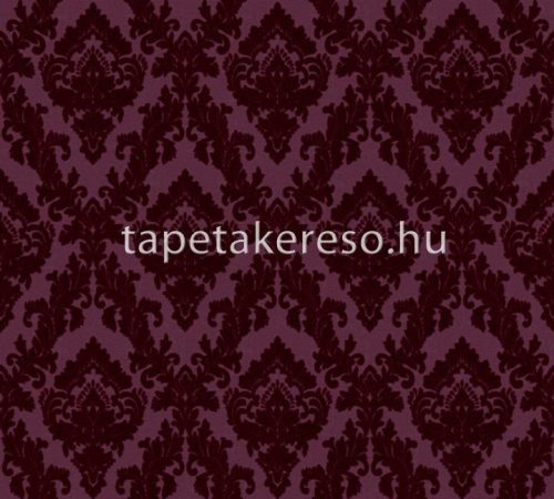 Architects Paper Finest vlies, flock anyagú bordó színű barokk klasszikus tapéta