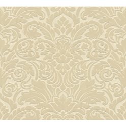   Architects Paper Finest vlies, flock anyagú vajszínű, beige színű barokk klasszikus tapéta