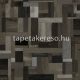 Origin Matières - Wood vlies anyagú szürke színű kockás, famintás modern tapéta