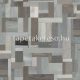 Origin Matières - Wood vlies anyagú szürke színű kockás, famintás modern tapéta