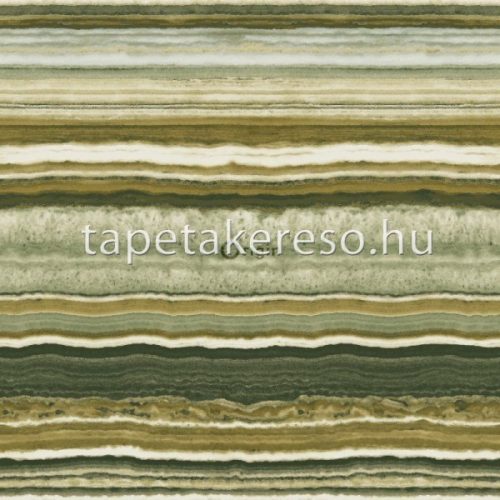 Origin Matières - Stone vlies anyagú zöld színű csíkos modern tapéta