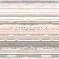   Origin Matières - Stone vlies anyagú szürke, fehér, barack színű csíkos modern tapéta