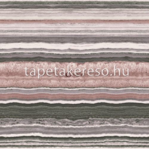 Origin Matières - Stone vlies anyagú szürke, rózsaszín színű csíkos modern tapéta