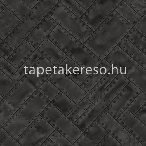 Origin Matières - Metal vlies anyagú szürke színű fémlemez modern tapéta