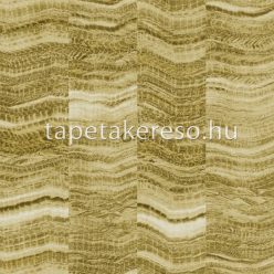   Origin Matières - Stone vlies anyagú zöld színű csíkos, hullámos modern tapéta