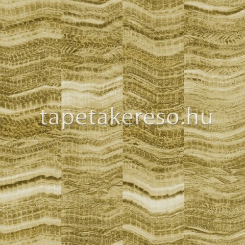 Origin Matières - Stone vlies anyagú zöld színű csíkos, hullámos modern tapéta