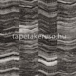   Origin Matières - Stone vlies anyagú szürke színű csíkos, hullámos modern tapéta