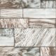 Origin Matières - Stone vlies anyagú szürke, beige, fehér színű márványos, geometriai modern tapéta