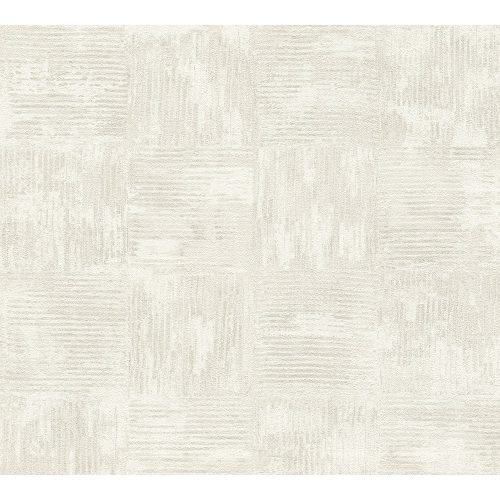 AS Creation, vlies, vinyl, kockás, vonalas, modern,  szürke színű, világos 