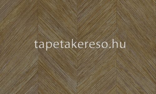 Arte Selva papír, vinyl anyagú barna, türkiz színű zig-zag modern, natural tapéta