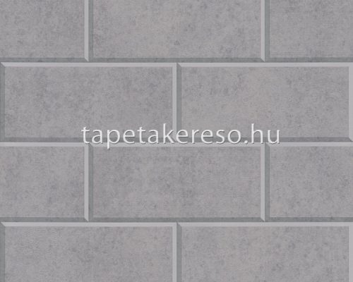 AS Creation Versace 3 vlies, vinyl anyagú szürke színű kőmintás modern tapéta