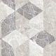 Origin Matières - Stone vlies anyagú szürke, fekete színű márványos, geometriai modern tapéta