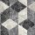 Origin Matières - Stone vlies anyagú szürke, fekete színű márványos, geometriai modern tapéta