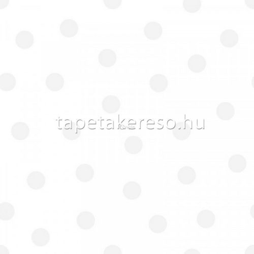 Origin Precious vlies anyagú fehér, gyöngyház színű pöttyös gyerek, ifjúsági tapéta