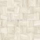Origin Matières - Wood vlies anyagú beige színű kockás, famintás modern tapéta
