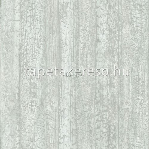 Origin Matières - Wood vlies anyagú szürke, türkiz színű famintás modern tapéta