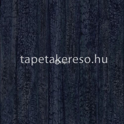 Origin Matières - Wood vlies anyagú kék színű famintás modern tapéta