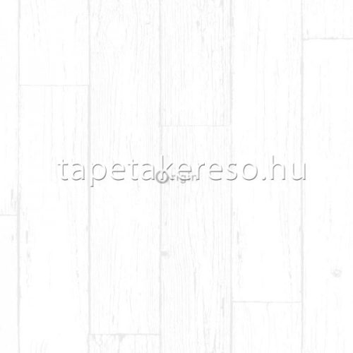 Origin Matières - Wood vlies anyagú fehér, gyöngyház színű famintás modern tapéta