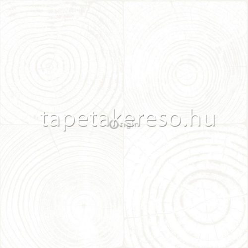 Origin Matières - Wood vlies anyagú fehér, gyöngyház színű famintás modern tapéta