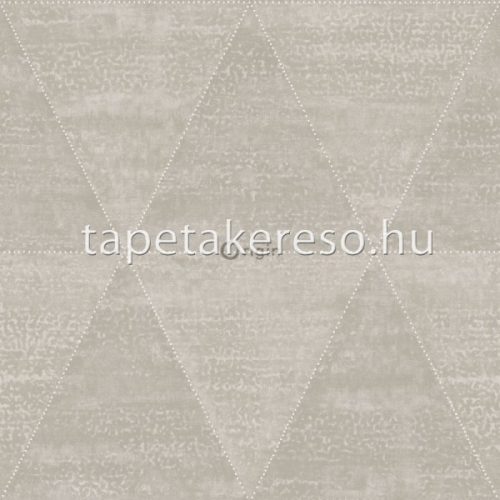 Origin Matières - Metal vlies anyagú szürke színű geometriai modern tapéta