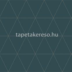  Origin City Chic vlies anyagú kék, gyöngyház színű geometriai modern tapéta