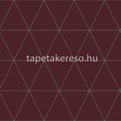   Origin City Chic vlies anyagú bordó, gyöngyház színű geometriai modern tapéta