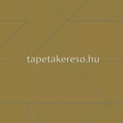   Origin City Chic vlies anyagú mustársárga, szürke, gyöngyház színű geometriai modern tapéta