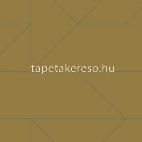 Origin City Chic vlies anyagú mustársárga, szürke, gyöngyház színű geometriai modern tapéta