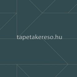   Origin City Chic vlies anyagú kék, gyöngyház színű geometriai modern tapéta