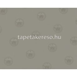   AS Creation Versace 3 vlies, vinyl anyagú ezüst, szürke színű körös modern tapéta