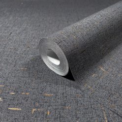   Marburg City Romance vlies, vinyl anyagú barna, szürke színű textilhatású, vonalas Modern tapéta