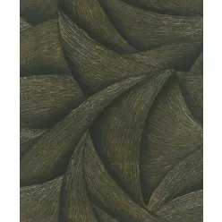   Marburg Ritus vinyl, vlies anyagú, fekete, barna, arany színű, absztrakt, struktúrált, 3d, Modern tapéta