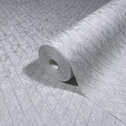 Marburg Ritus vinyl, vlies anyagú, szürke színű, geometriai, Modern tapéta