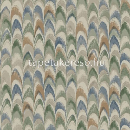 Holden Patagonia vlies, vinyl anyagú homok, kék, zöld, barna, csillámos színű pikkelyes modern, natural tapéta