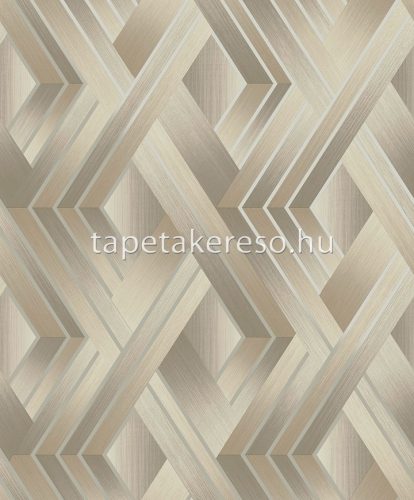 Holden Patagonia vlies, vinyl anyagú szürke, barna színű 3d, geometriai modern, natural tapéta